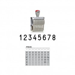 Classic Numberer Stamp ​​15158, 15mm, 8 Bands